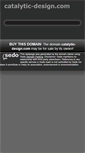 Mobile Screenshot of catalytic-design.com